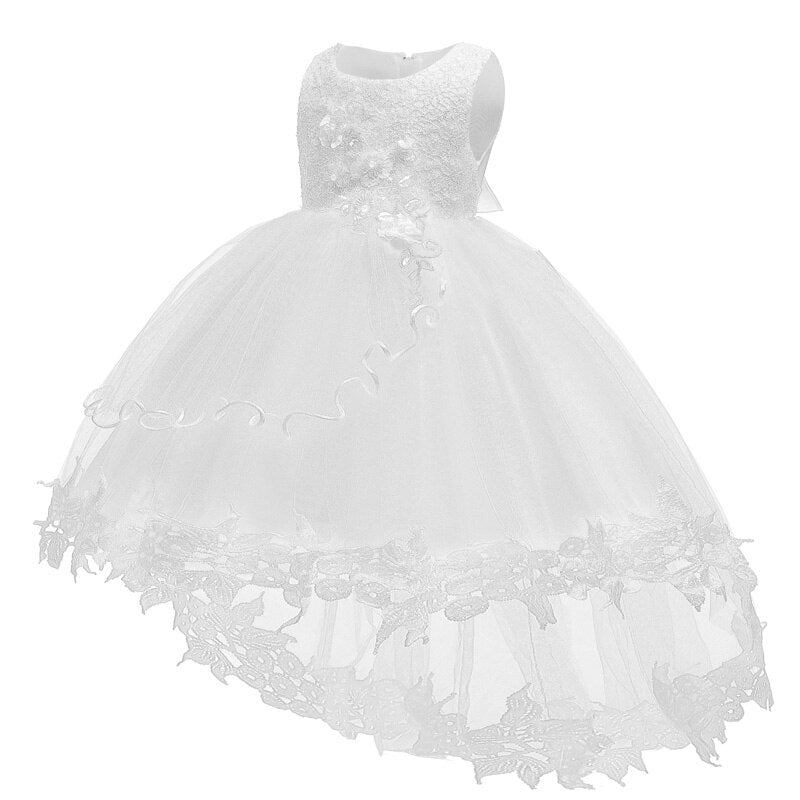 Newborn Clothes Baby Princess Dresses for Baby Girls 1 Year Birthday Dress Infant Party Evening Baptism Wedding Gown Vestido 2Y